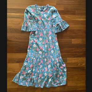 Madison Mathews Floral Dress